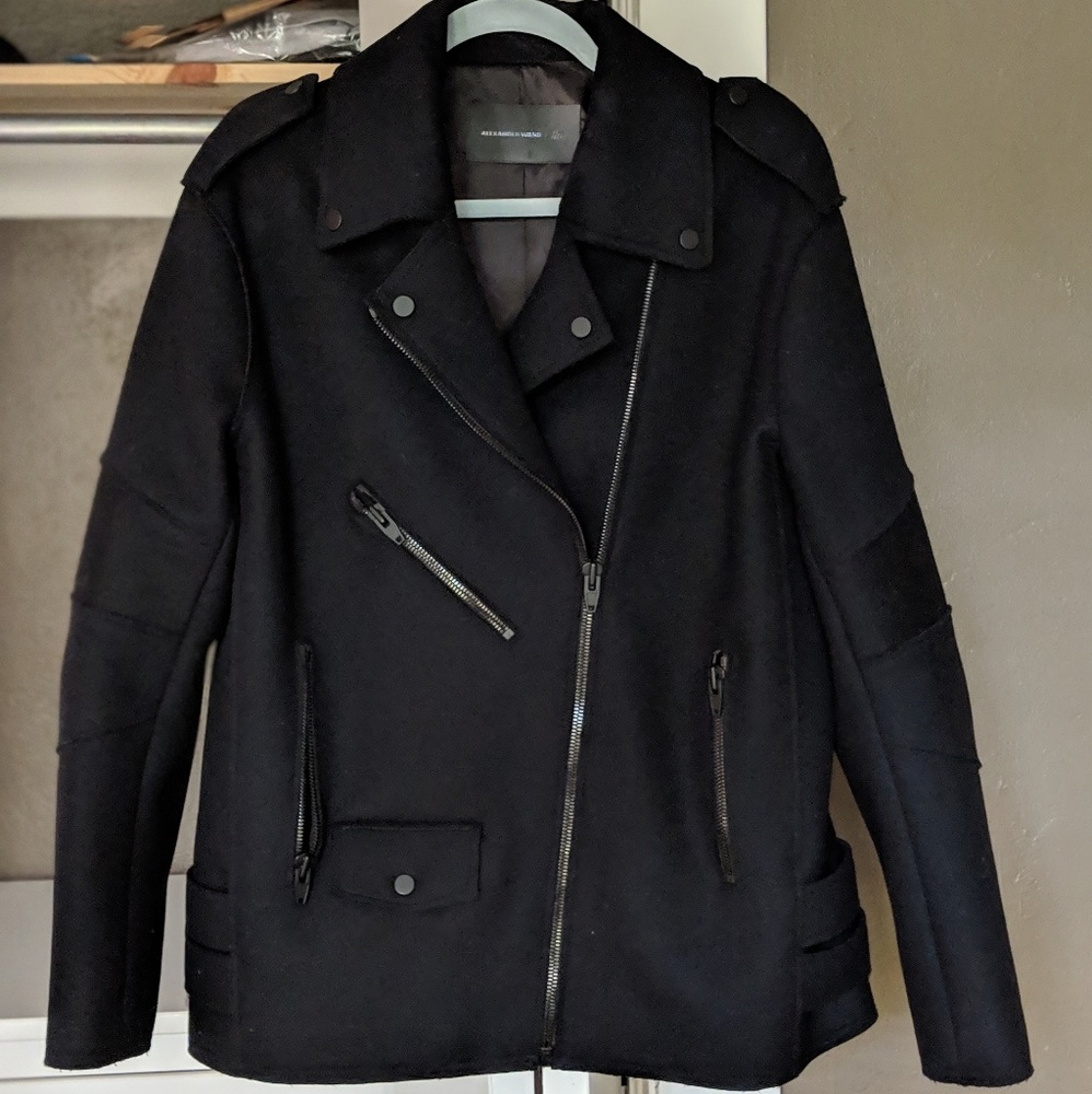 Alexander Wang H&M biker coat